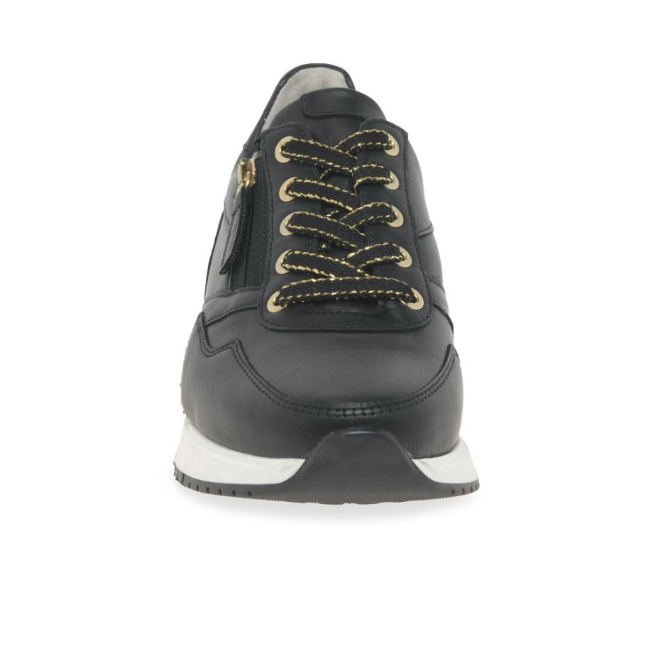 Princess Ladies Trainers Gabor Black/Gold