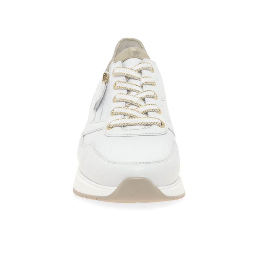 Princess Ladies Trainers White/Platino Gabor