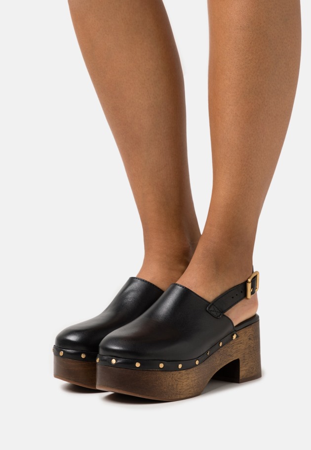 Sabots Rose Foncé/nude Gabor