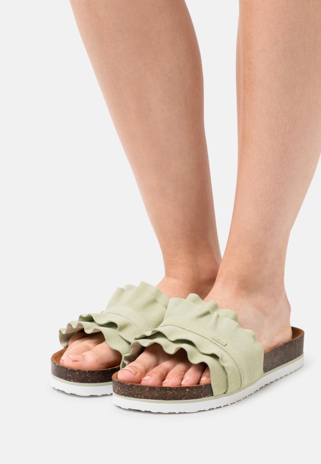 Sandales Gabor Blanches à Bride En T