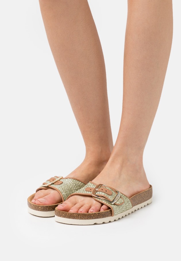 Sandales T-bar Gabor Gris