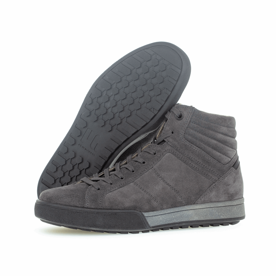 Sneaker Montante Homme Gris Foncé Gabor