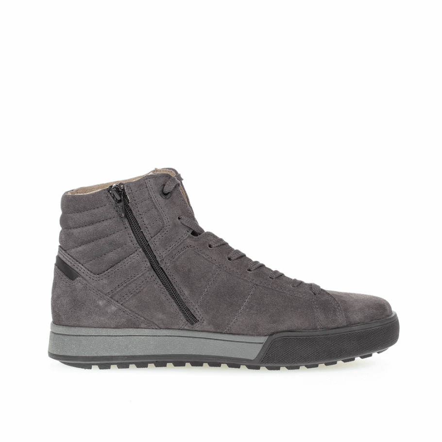 Sneaker Montante Homme Gris Foncé Gabor