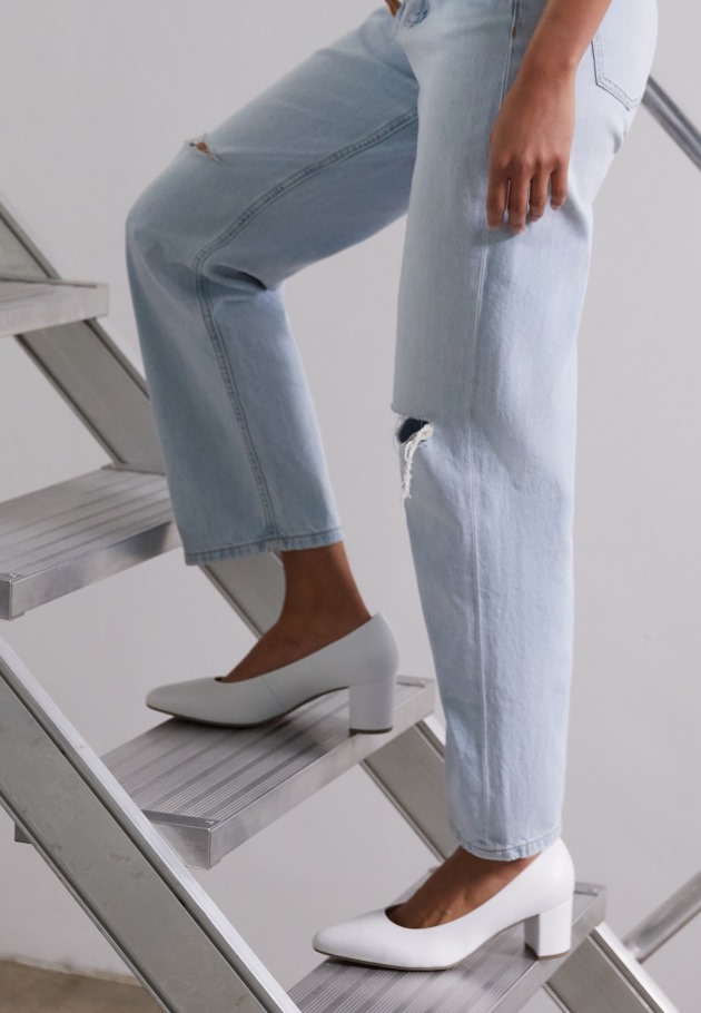 Talons Classiques Gabor Blancs