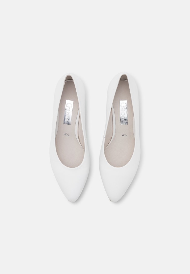 Talons Classiques Gabor Blancs