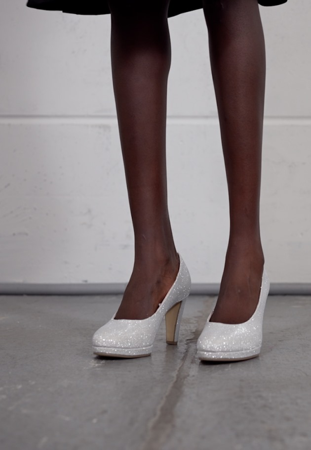 Talons Hauts Argent Gabor