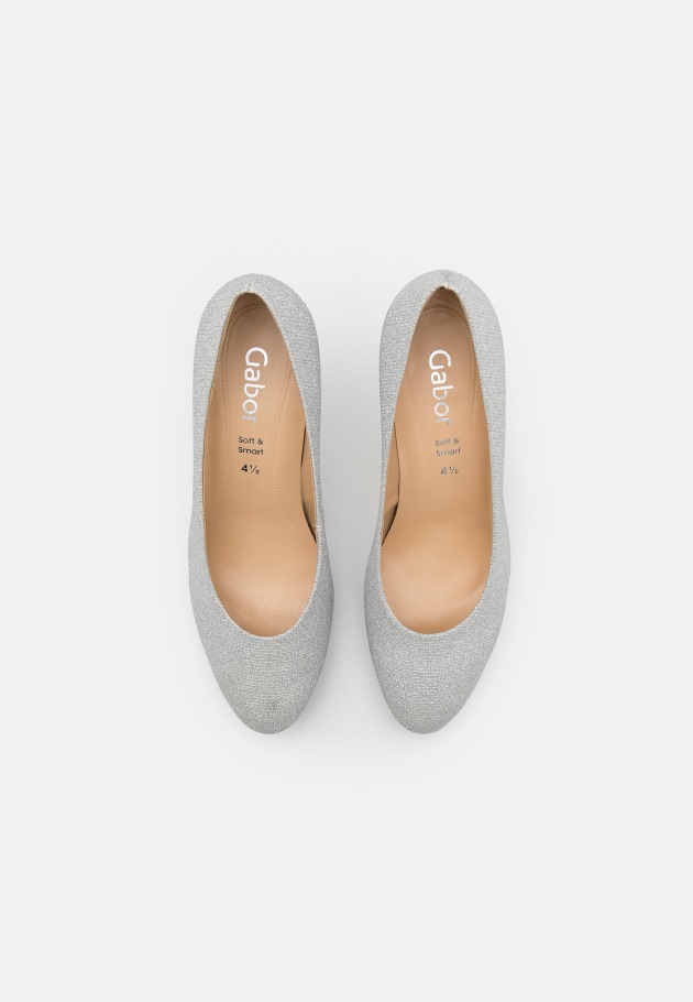 Talons Hauts Argent Gabor