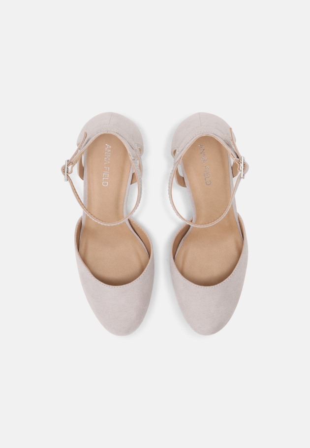 Talons Plateforme Gabor Gris Clair