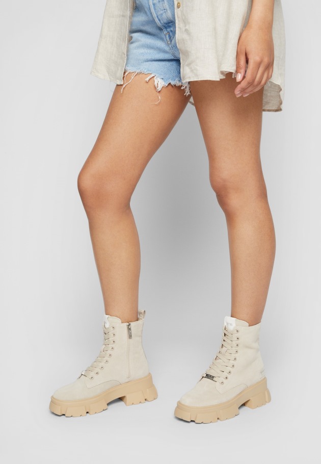 Women Gabor Lace-Up Ankle Boots Black