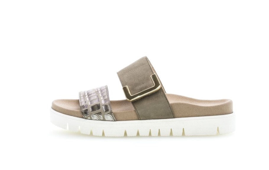 Gabor 43740.31 - Imprimé Daim Taupe