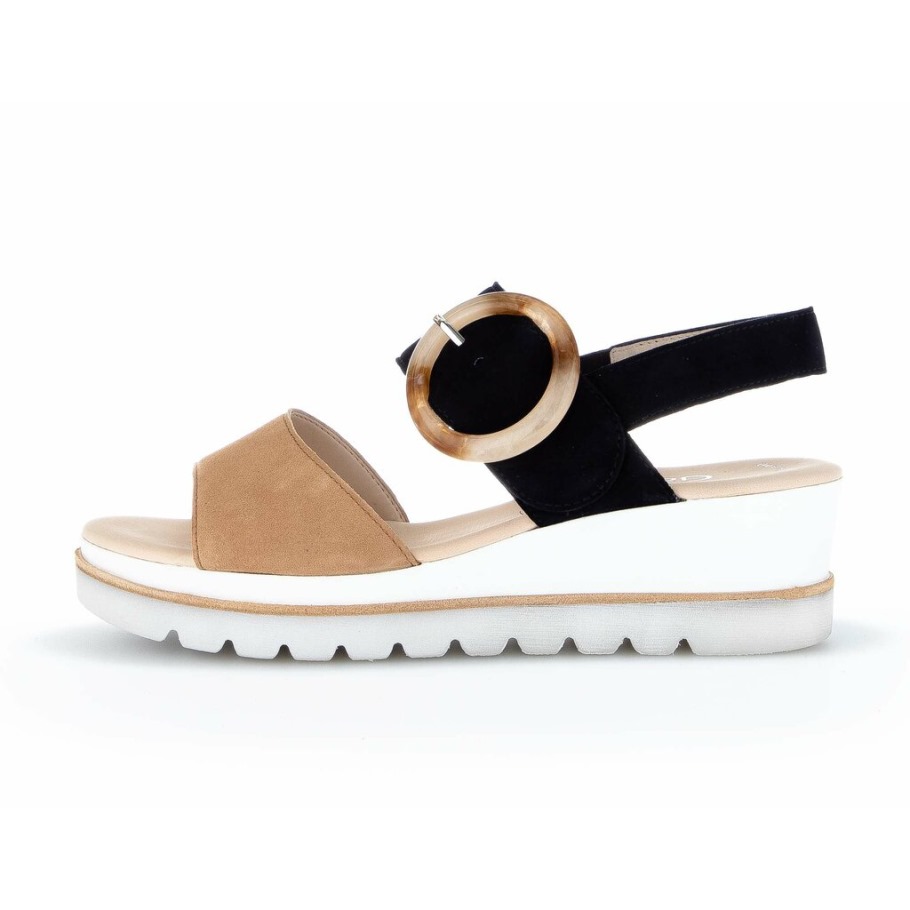 Gabor 84645-16 - Daim Noir Taupe