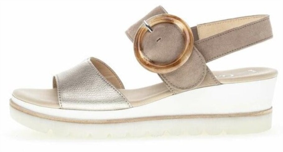 Gabor 84645-62 - Suède Argent Taupe