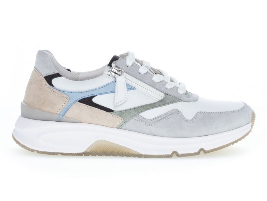 Gabor Roulant Doux 86.896.52 Acro - Blanc Lt Gris Pino