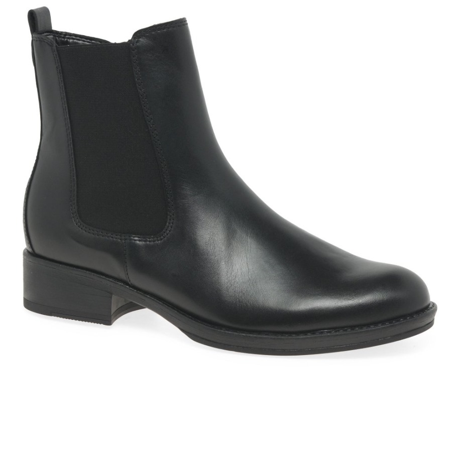 Adair Ladies Chelsea Boots Gabor Suisse Black