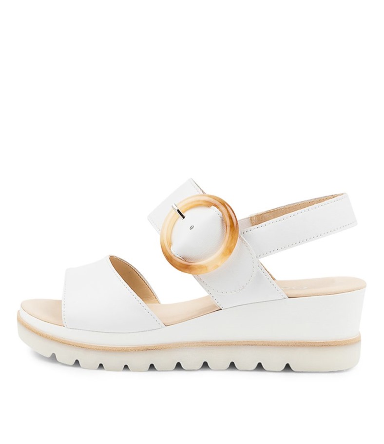 Gabor Betty Weiss Cuir