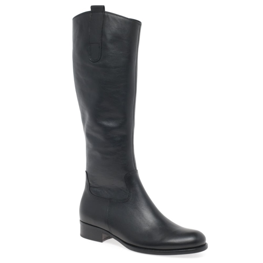 Gabor Black Brook S Womens Long Boots