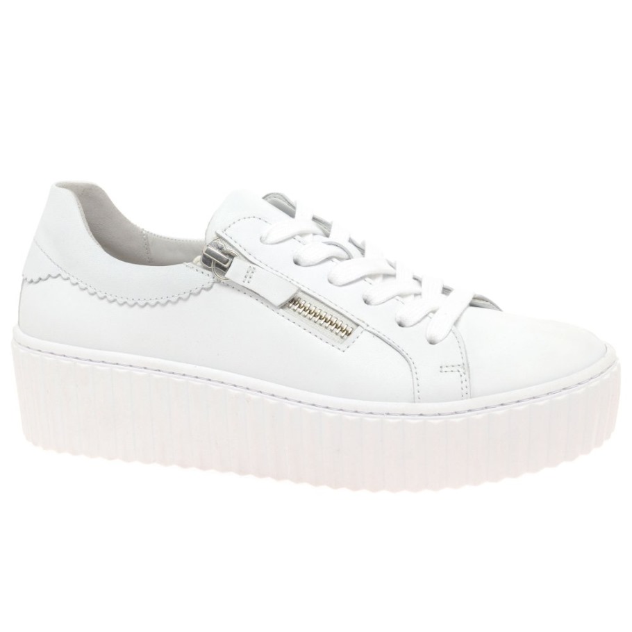 Gabor Dolly Ladies Trainers White