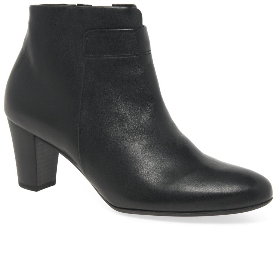 Gabor Matlock Womens Ankle Boots Black