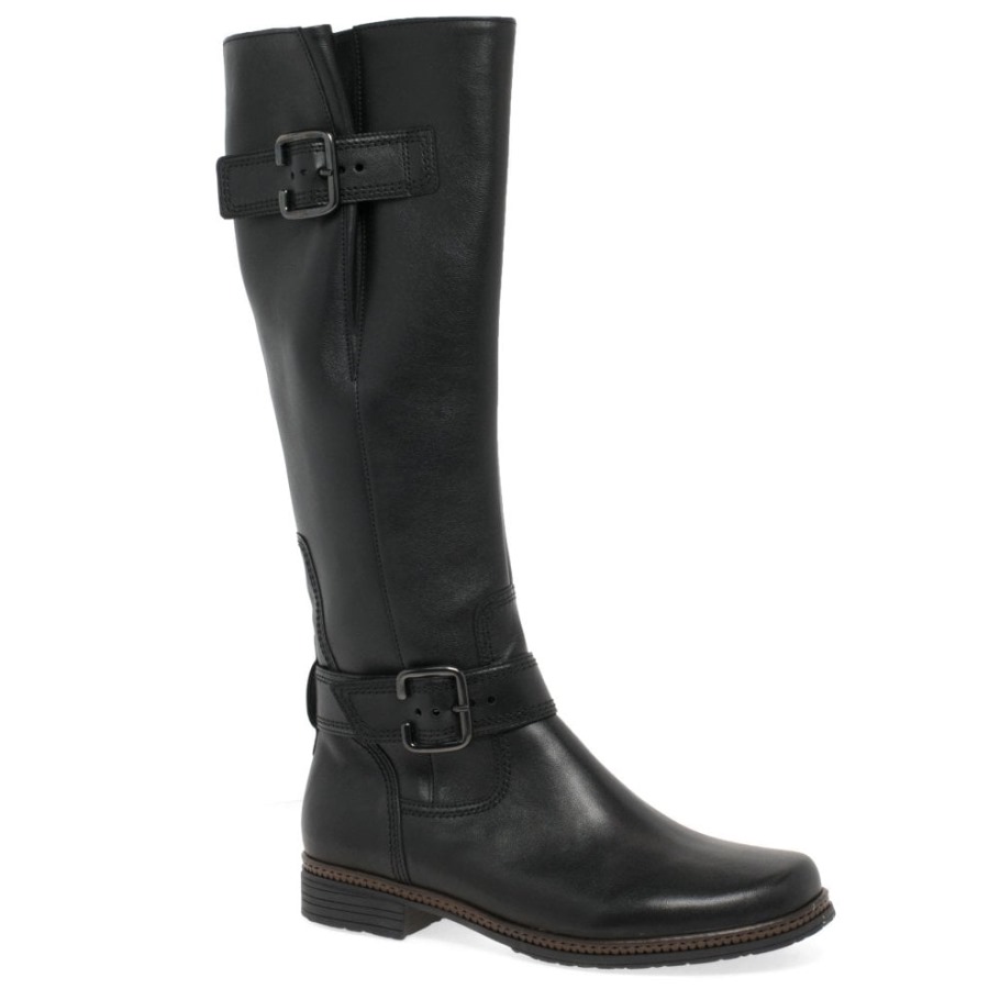 Gabor Nevada( M) Womens Long Boots Black