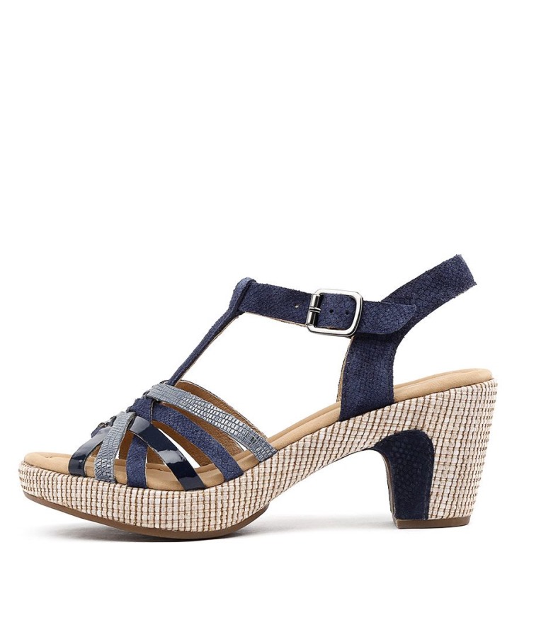 Cuir Bleu Gabor Ryia