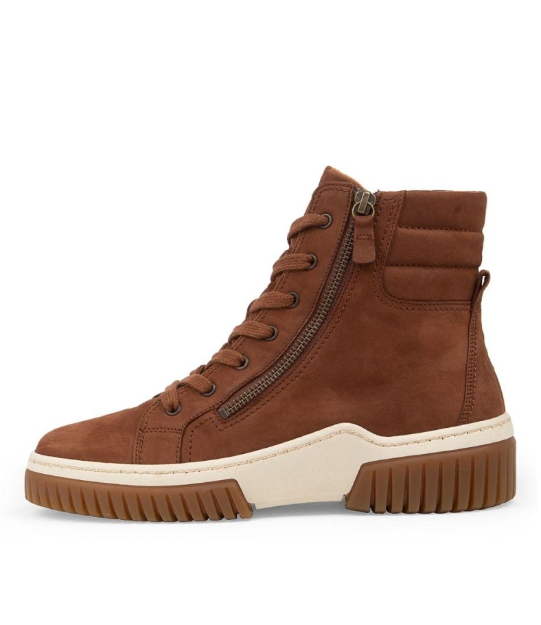 Gabor Saacha Bottines En Daim Noisette