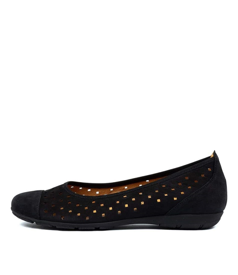 Gabor Skylar Nubuck Bleu Nuit