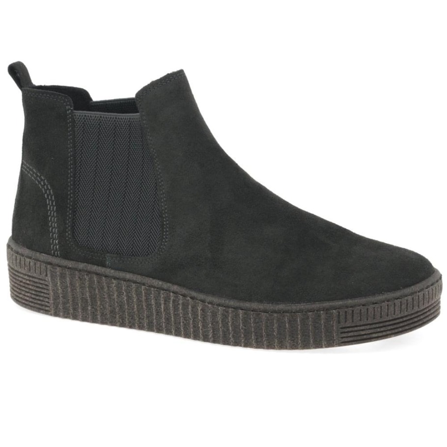 Pepper Suede Gabor Lourdes Womens Chelsea Boots