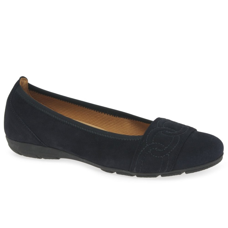 Resemblance Ladies Shoes Atlantic Suede Gabor
